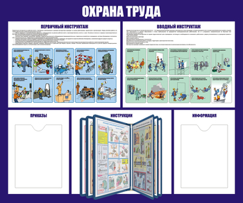 С95 Стенд охрана труда (с перекидной системой) (1200х1000 мм, пластие 3 мм, Прямая печать на пластик) - Стенды - Стенды по охране труда - магазин "Охрана труда и Техника безопасности"
